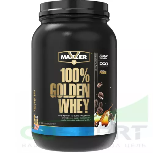 Комплексный протеин MAXLER (USA) 100% Golden Whey 910 г, Капучино