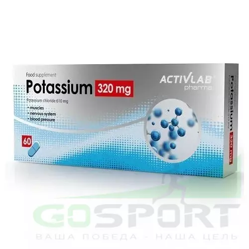  ActivLab Potassium 60 капсул