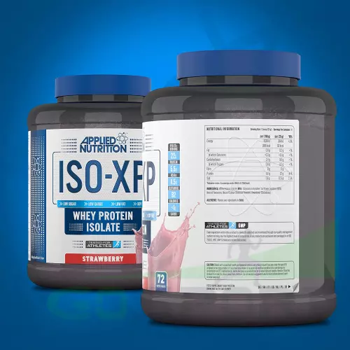  Applied Nutrition ISO-XP сывороточный изолят 1800 г, Клубника