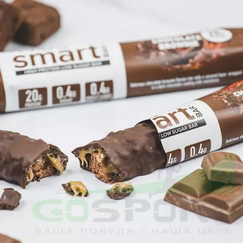 Протеиновый батончик PhD Nutrition Smart Bar 12 x 64 г, Шоколадный Брауни