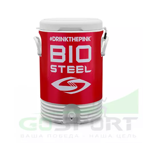 Контейнер BioSteel 5 Gallon Cooler Белый/Красный