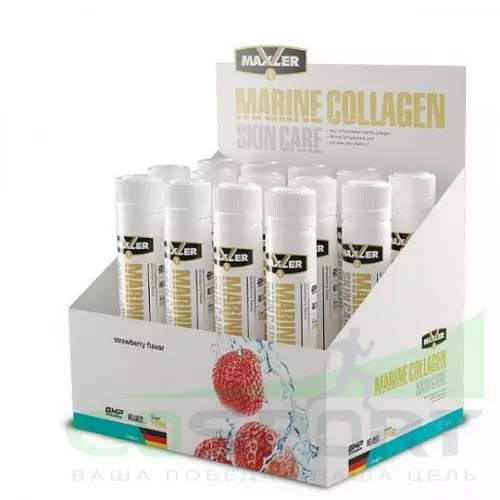  MAXLER Marine Collagen Skin Care 14 x 25 мл, Клубника