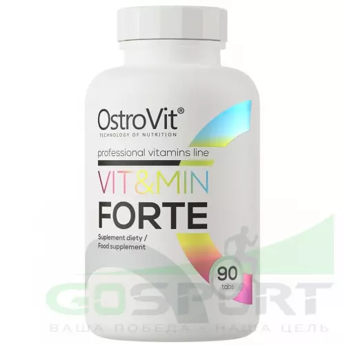 Витаминный комплекс OstroVit Vit&Min Forte 90 таблеток