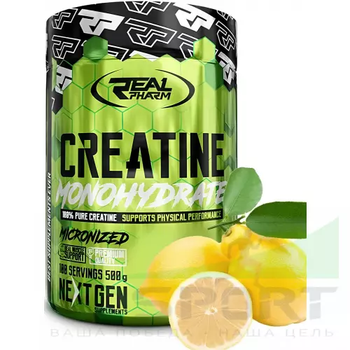  Real Pharm Creatine 500 г, Лимон