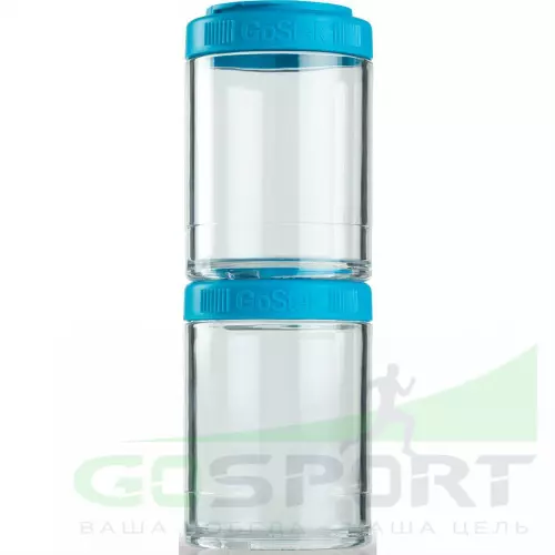 Контейнер BlenderBottle GoStak Tritan™ 2 контейнера x 150мл, Голубой