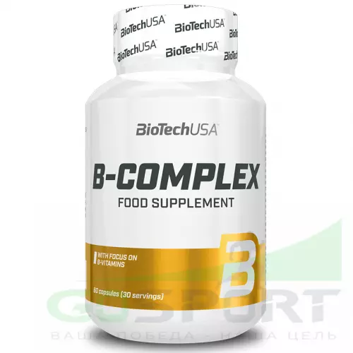  BiotechUSA B-Complex 60 таблеток, Нейтральный