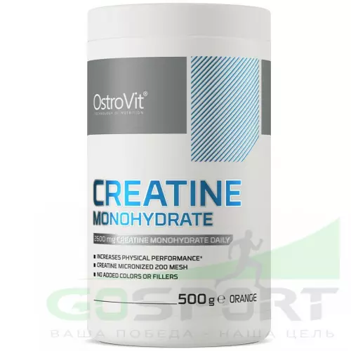  OstroVit Creatine Monohydrate 500 г, Апельсин