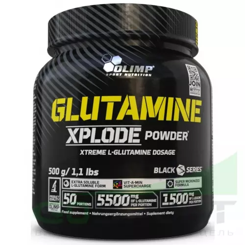L-Glutamine OLIMP GLUTAMINE XPLODE POWDER 500 г, Ананас