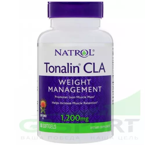  Natrol Tonalin CLA 1200 mg 60 капсул