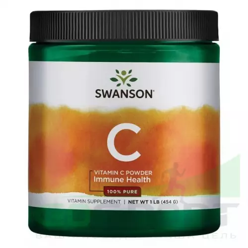  Swanson Vitamin C 100% Pure Powder 454 г, Нейтральный