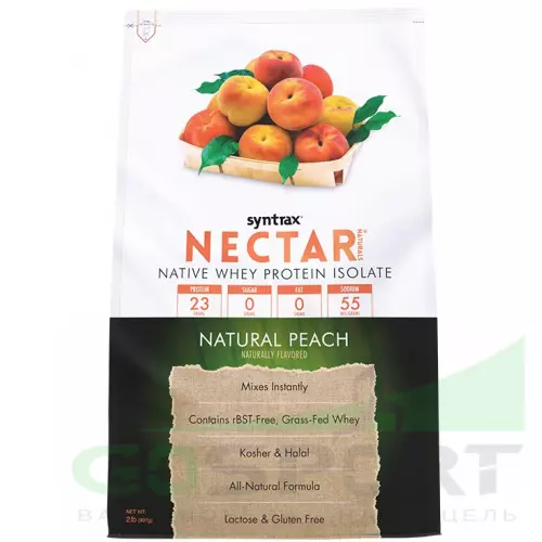  SYNTRAX Nectar Naturals 907 г, Персик