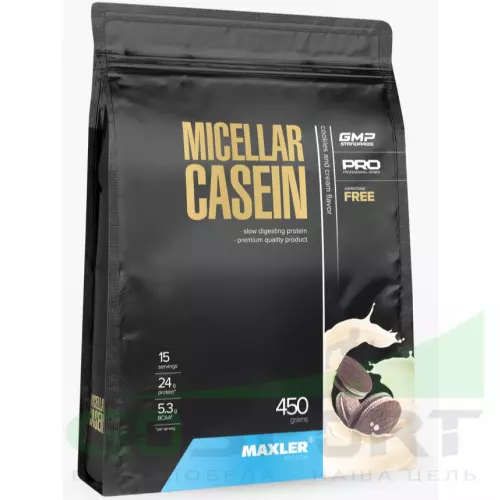 Казеиновый протеин MAXLER Micellar Casein 450 г, Печенье с Кремом