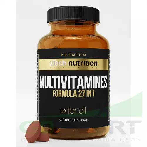 Витаминный комплекс aTech Nutrition Multivitamines Premium 60 таблеток, Нейтральный