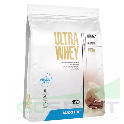  MAXLER Ultra Whey 450 г, Молочный шоколад