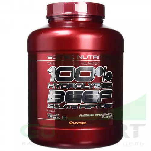  Scitec Nutrition 100% Hydrolyzed Beef Isolate Peptides 1800 г, Фундук - Шоколад