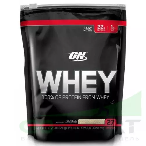  OPTIMUM NUTRITION ON Whey 828 г, Ваниль