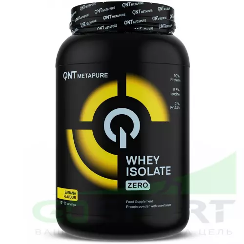  QNT METAPURE ZERO CARB 908 г, Банан