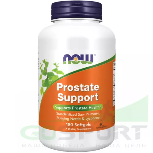  NOW FOODS Prostate Support – ПростЭйд 180 мягких капсул
