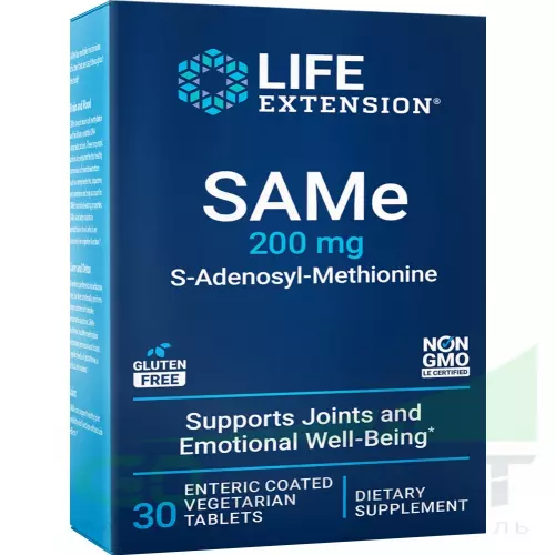  Life Extension SAMe 200 mg 30 таблеток