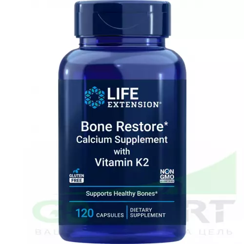 Комплекс хондропротекторов Life Extension Bone Restore 120 капсул