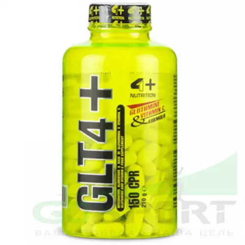 L-Glutamine 4+NUTRITION GLT4+ 150 таблеток, Нейтральный