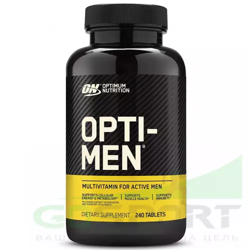  OPTIMUM NUTRITION OPTI-MEN 240 таблеток