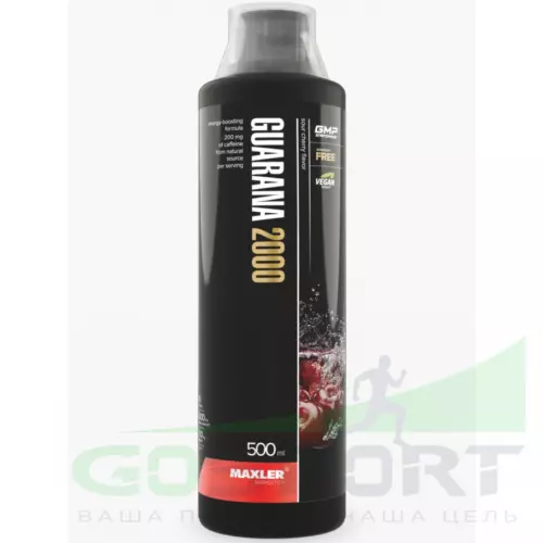  MAXLER Guarana 2000 500 мл, Вишня