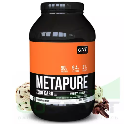  QNT METAPURE ZERO CARB 908 г, Страчителла