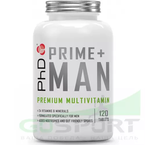 Витаминный комплекс PhD Nutrition PHD VMS MULTIVITAMIN PRIME MAN 120 таблеток