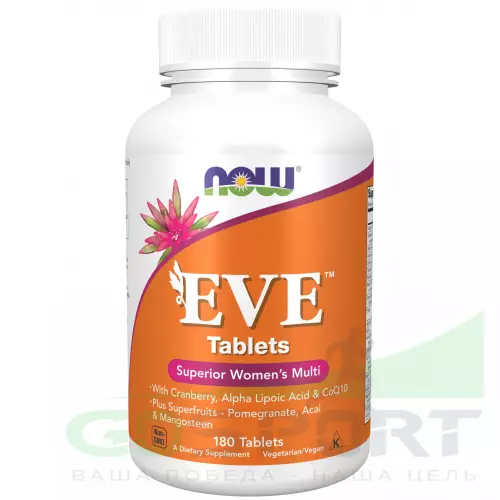  NOW FOODS EVE Women's Multiple Vitamin 180 таблеток