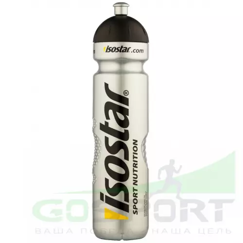  ISOSTAR Бутылка спортивная Швейцария 1000 мл, серебристый