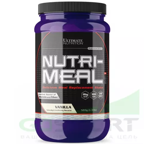  Ultimate Nutrition NUTRI-Meal, Whey Protein 593 г, Ваниль