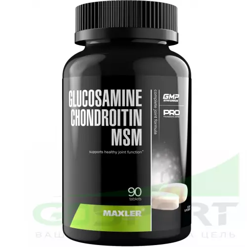  MAXLER Glucosamine Chondroitin MSM (USA) 90 таблеток