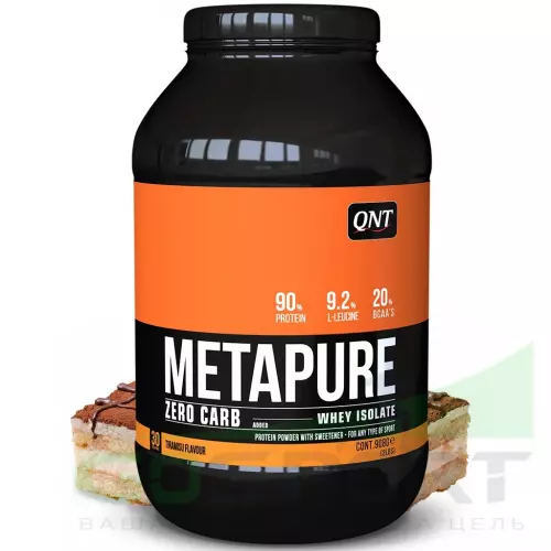  QNT METAPURE ZERO CARB 908 г, Тирамису