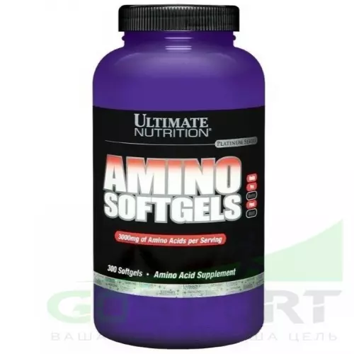 Аминокислоты Ultimate Nutrition Amino Softgels 300 софтгел
