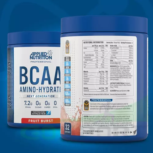 БСАА Applied Nutrition BCAA Amino Hydrate 450 г, Фруктовый взрыв