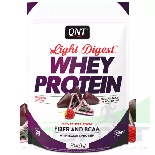  QNT Light Digest Whey Protein 500 г, Кьюбердон