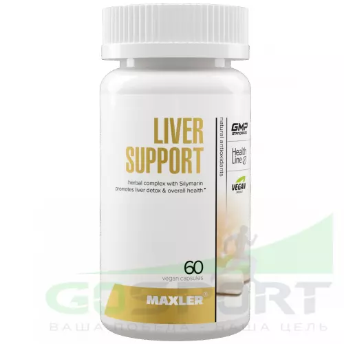  MAXLER Liver Support 60 капсул