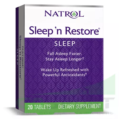  Natrol Sleep 'n Restore 20 таблеток