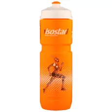 Спортивная бутылочка Isostar 800 мл Оранжевая с белой крышкой