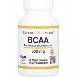 California Gold Nutrition BCAA 500 mg AjiPure BCAA 2:1:1