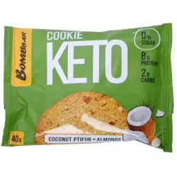 Bombbar Кето печенье COOKIE KETO Протеиновые батончики