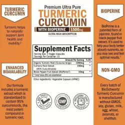 BioSchwartz Turmeric Curcumin 1500 mg Антиоксиданты