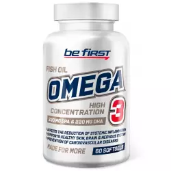 Be First Omega-3 60% High Concentration (омега-3 60% ПНЖК) Omega 3