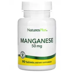 NaturesPlus Manganese 50 mg Антиоксиданты