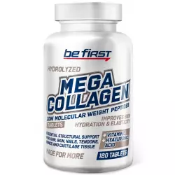 Be First Mega Collagen + hyaluronic acid + vitamin C (коллаген с витамином С и гиалуроновой кислотой) Коллаген гидролизованный
