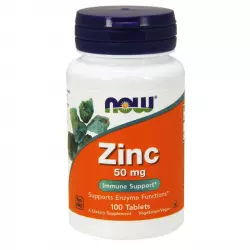NOW FOODS Zinc Gluconate 50 mg Цинк