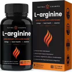 NUTRA CHAMPS L-Arginine 1500 mg Аргинин-Цитрулин