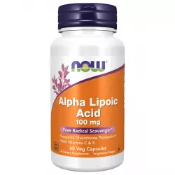 NOW FOODS Alpha Lipoic Acid 100 mg Альфа-липоевая кислота (ALA)