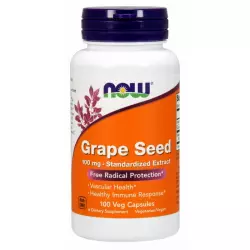 NOW Grape Seed 100 mg Антиоксиданты